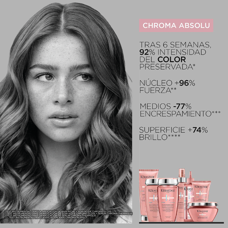 Chroma Absolu - Refill de shampoo, preserva el color del cabello