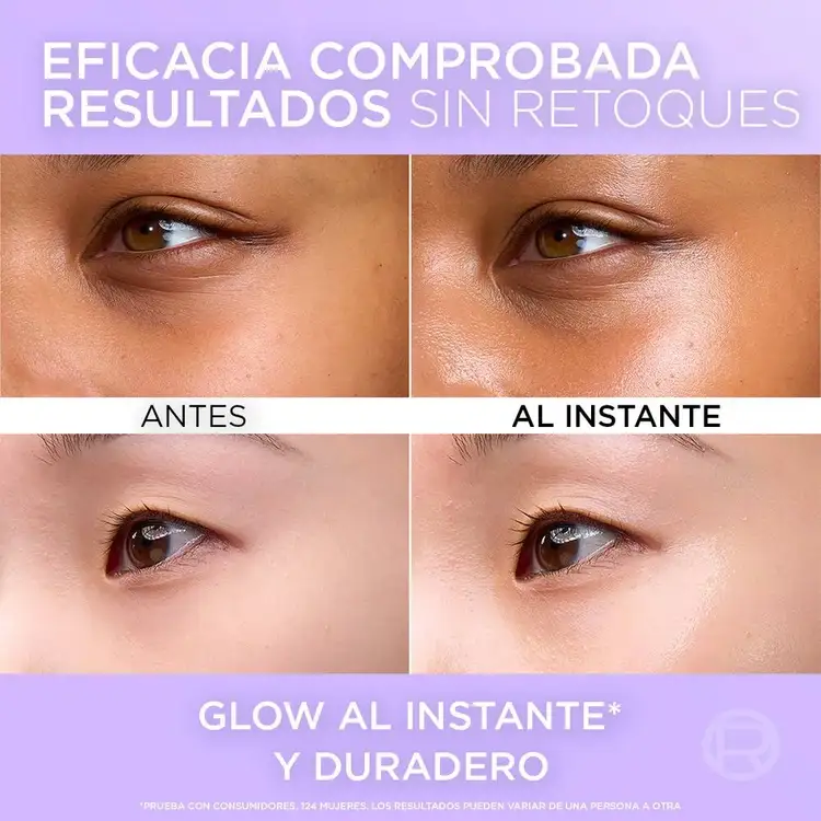Revitalift Laser - Crema facial glass skin, con acido hialurónico 50g