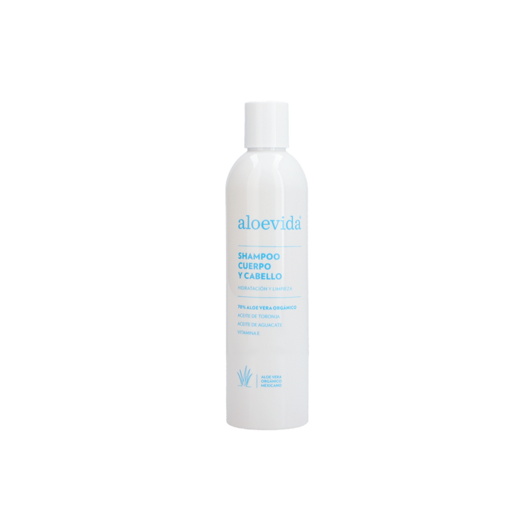 Shampoo para cuerpo y cabello, hidratación y limpieza