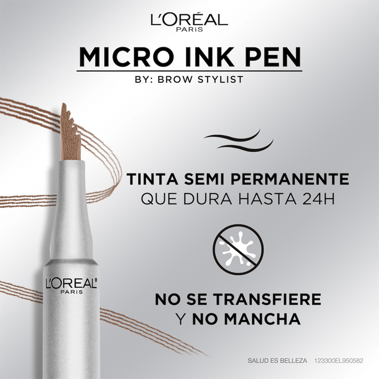 Micro Ink Pen - Lapiz de cejas, larga duración