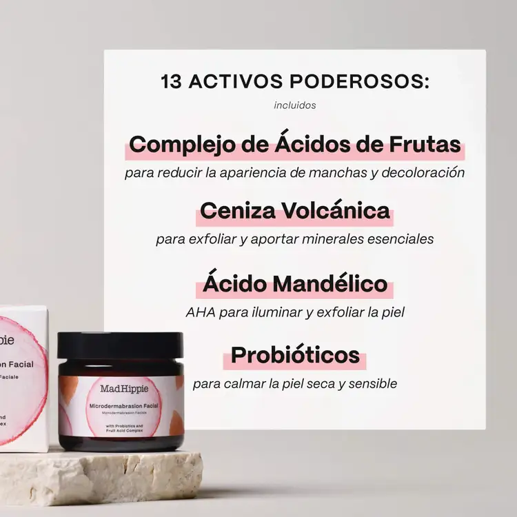 Microdermabrasion - Exfoliante facial, exfoliación suave y profunda