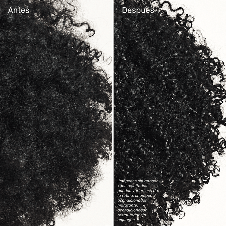 Riquísima - Shampoo hidratante, repone la hidratación