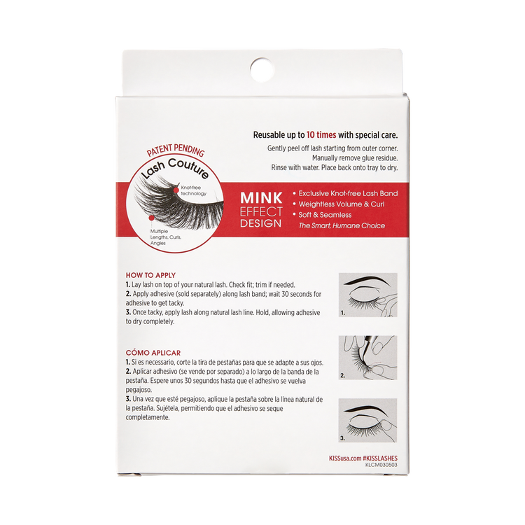 Lash Couture Pestañas de tira como mink pero mejor