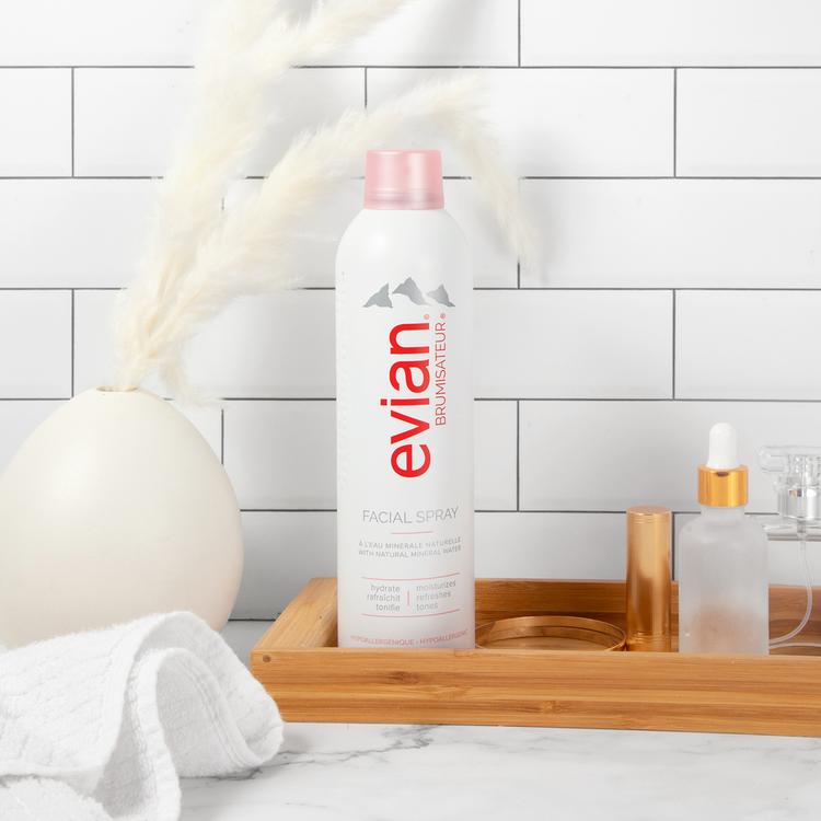 Natural Mineral Water - Spray hidratante facial, tonifica y refresca la piel