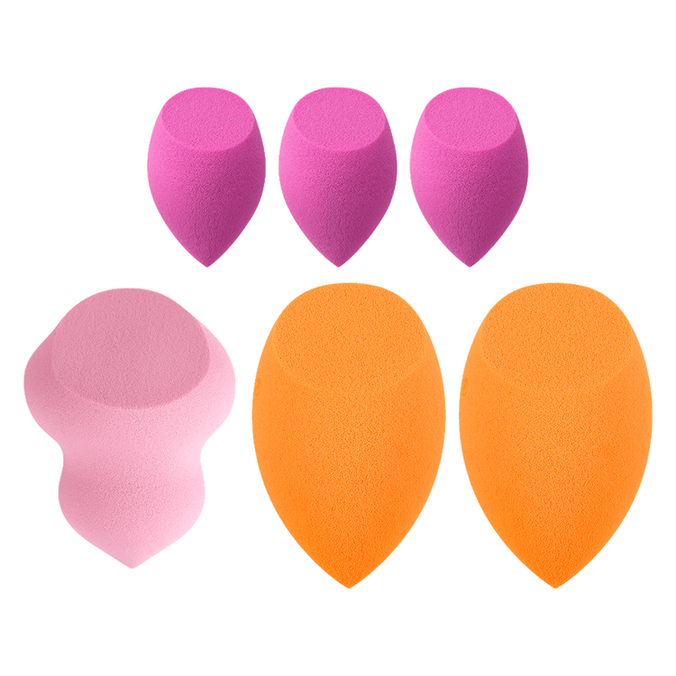 Miracle Complexion Sponges - Paquete de 6 esponjas, para aplicación de maquillaje