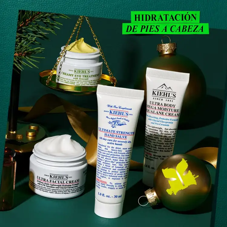 Head to toe Hydrators - Set de regalo, crema facial + crema de ojos + hidratante corporal + crema de manos