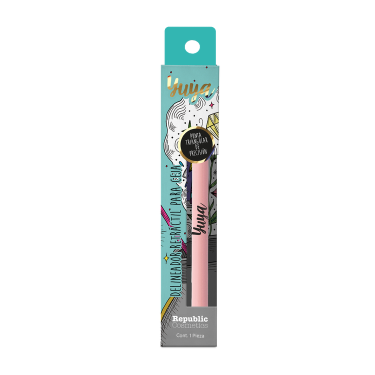 Lápiz de cejas, 2 en 1