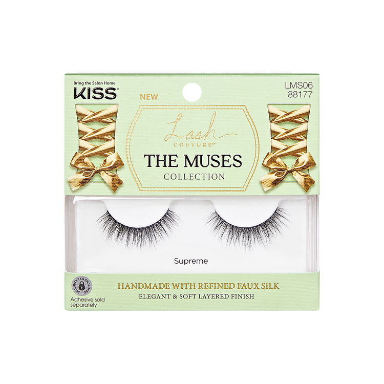 Lash Couture Pestañas de tira hecha a mano con seda sintética
