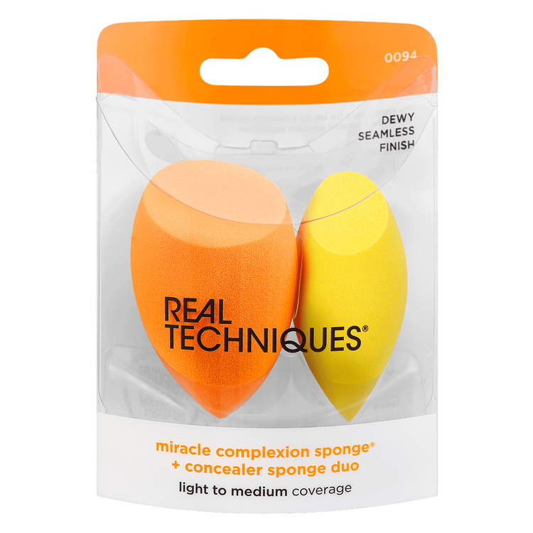 Miracle Complexion Sponge + Concealer Sponge Duo - Duo, esponjas para maquillaje