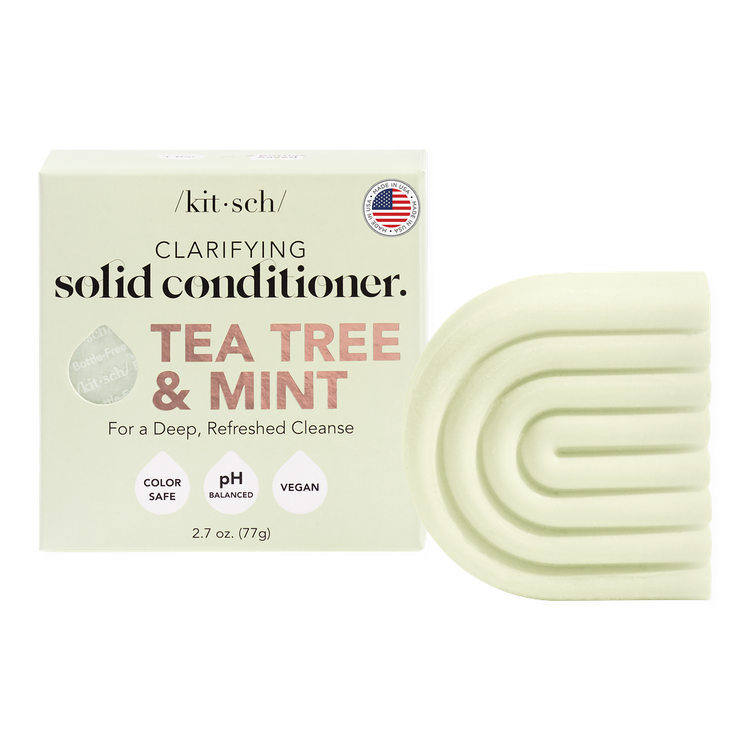 Tea Tree & Mint Clarifying Solid Barra acondicionadora rejuvenece el cabello