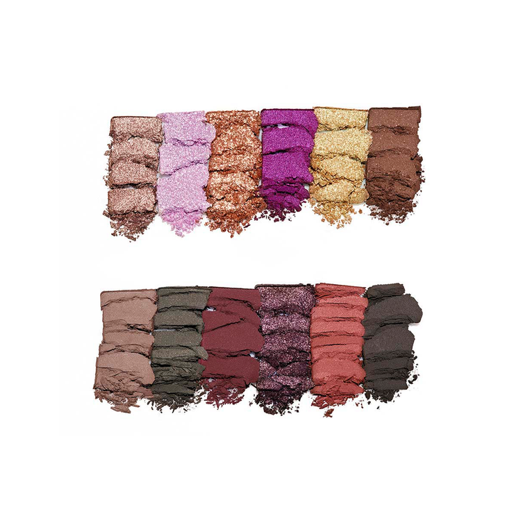 Fall Romance Eyeshadow Palette Paleta de sombras neutras y metálicas