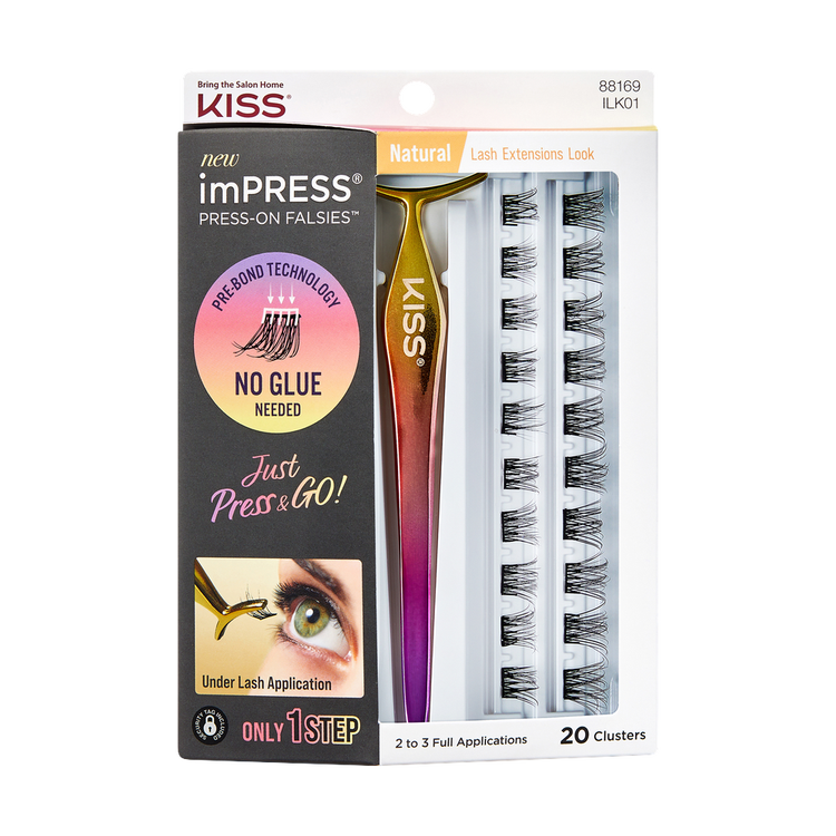 Impress Kit de extensiones de pestañas sin pegamento