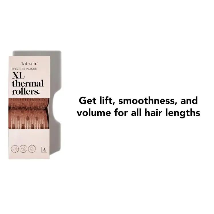XL Ceramic Thermal Rollers - Rizadores térmicos, da volumen al cabello