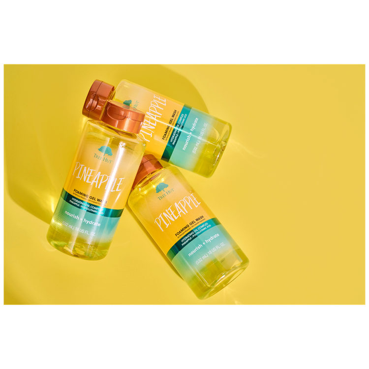 FoamingGelWashPineapple-Bodywash,dejatupielsuave