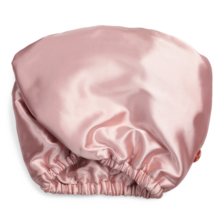 Quick Drying Satin Lined Microfiber - Toalla para el cabello, anti-frizz y secado rápido