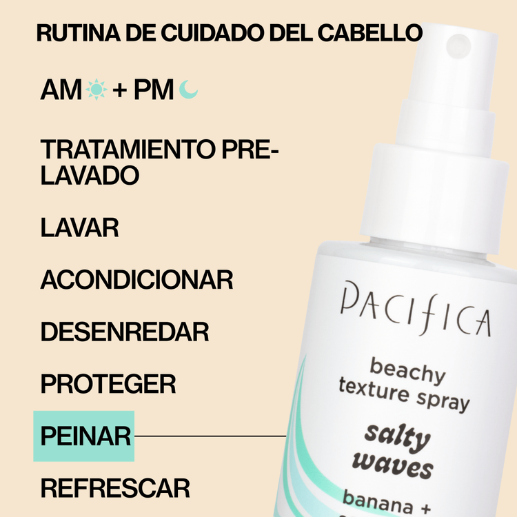 Salty Waves Texture Beachy - Tratamiento sin enjuague, textura y definición para peinados