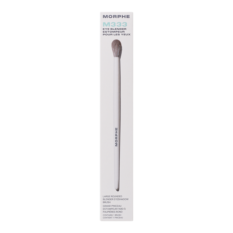 M333 Large Rounded Blender Brocha de sombra para ojos acabado impecable
