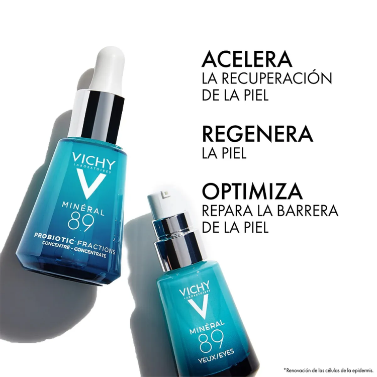 Mineral 89 Booster - Suero facial hidratante, con vitaminas antioxidantes