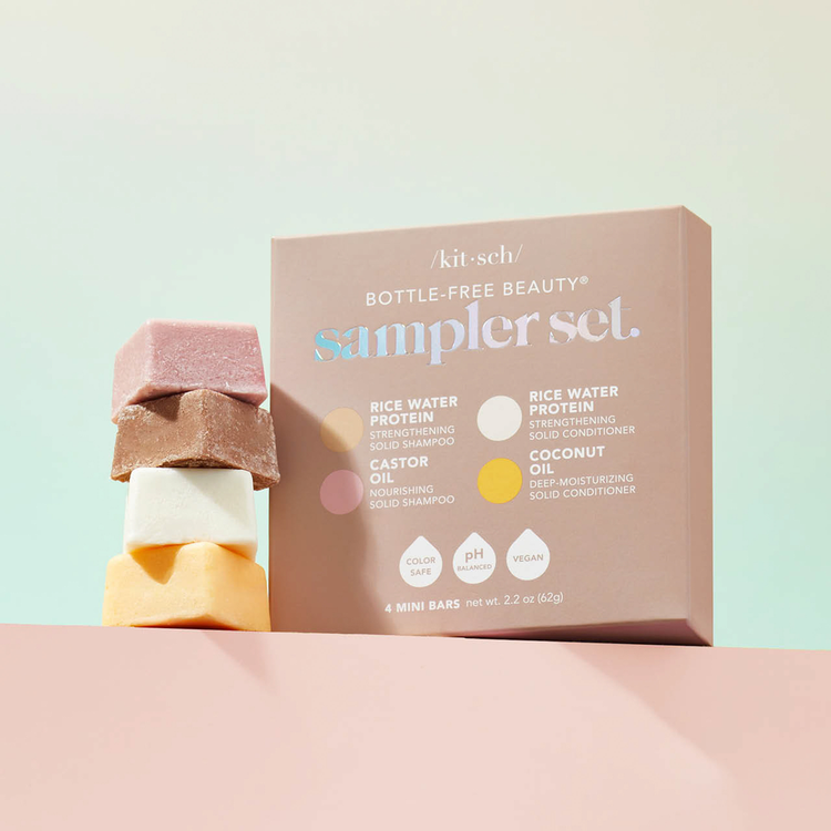 Bottle-Free Beauty Set de muestras repara los folículos capilares