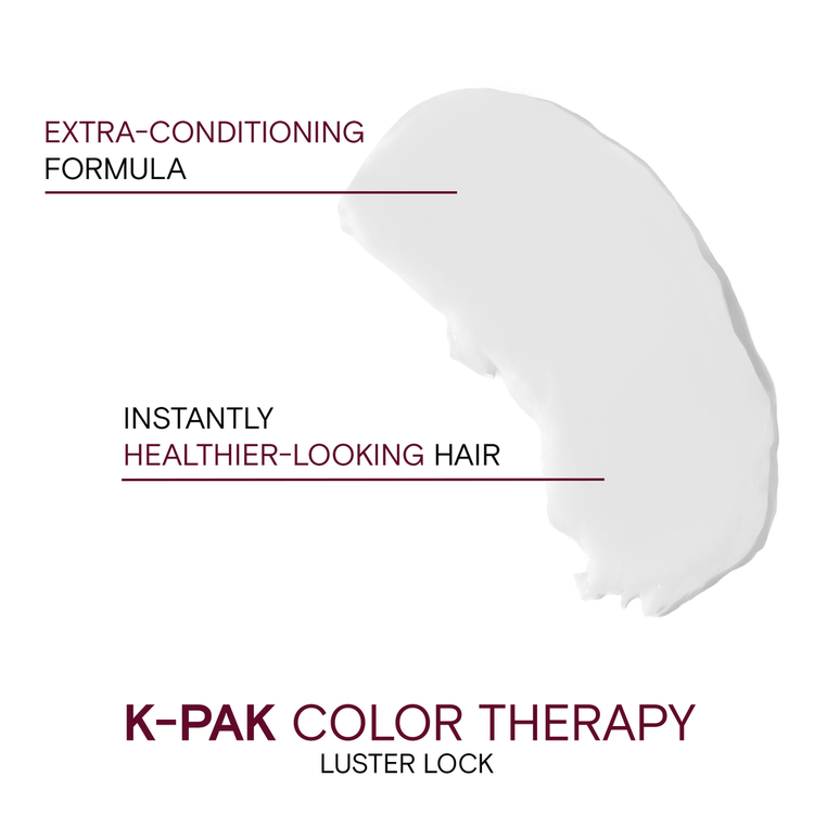 K-PAK Color Therapy Tratamiento reparador ayuda a reparar el cabello
