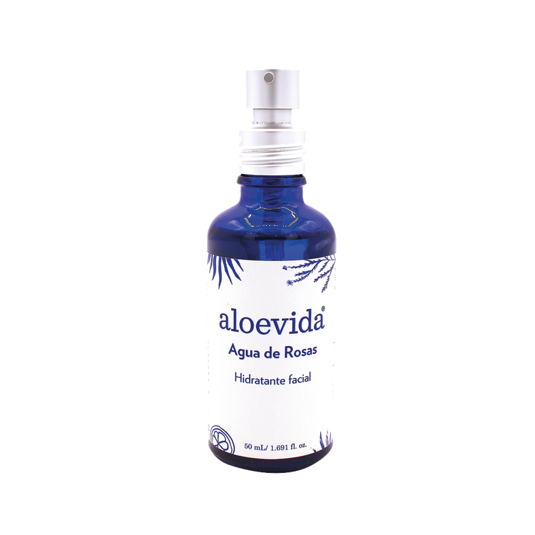 Aloevida Facial Agua de rosas hidratación facial