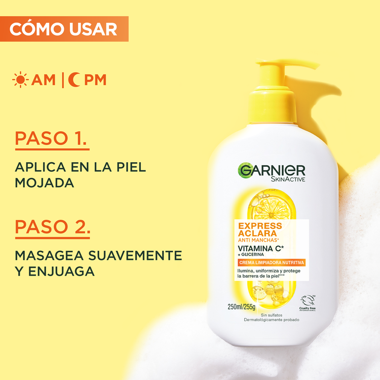 Garnier Skin - Gel limpiador, limpia y protege la piel