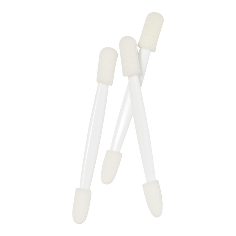 Dual Tipped Foam - Aplicadores de espuma de doble punta, aplicación precisa y suave de maquillaje