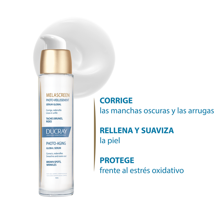 Melascreen Sérum global unifica la piel y restaura su densidad