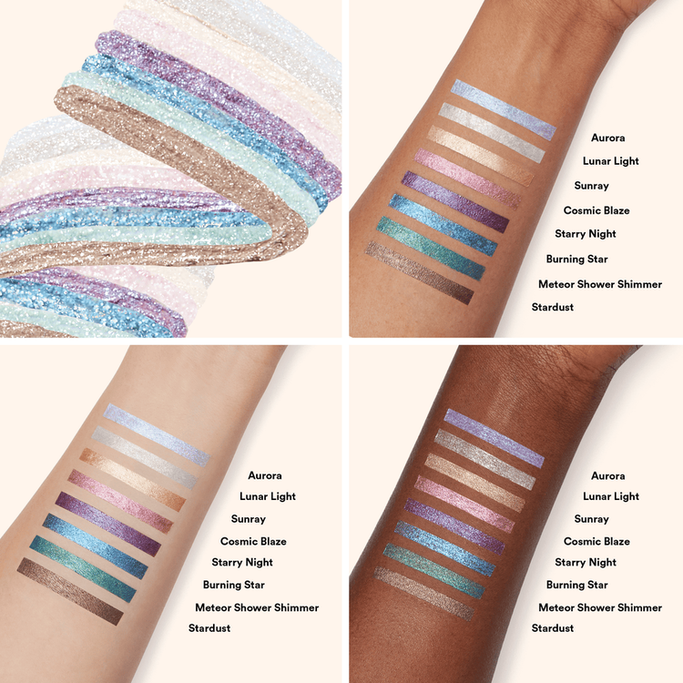 Solar Flare Metallic - Delineador líquido de ojos, efecto especial shimmer