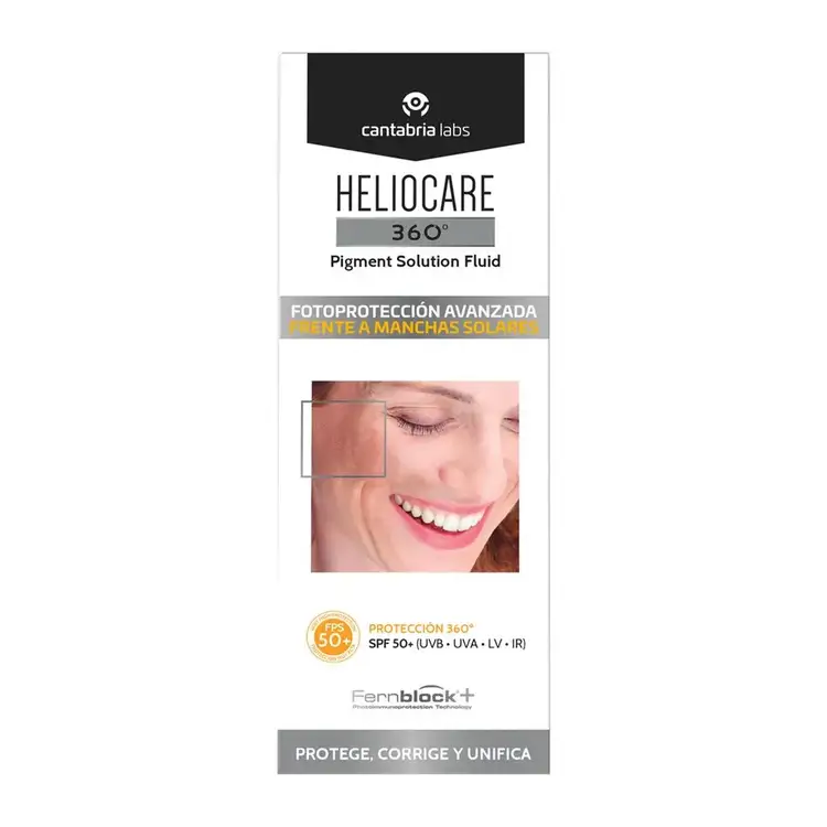 Pigment Solution Fluid SPF 50+ Protector solar facial contra hiperpigmentaciones