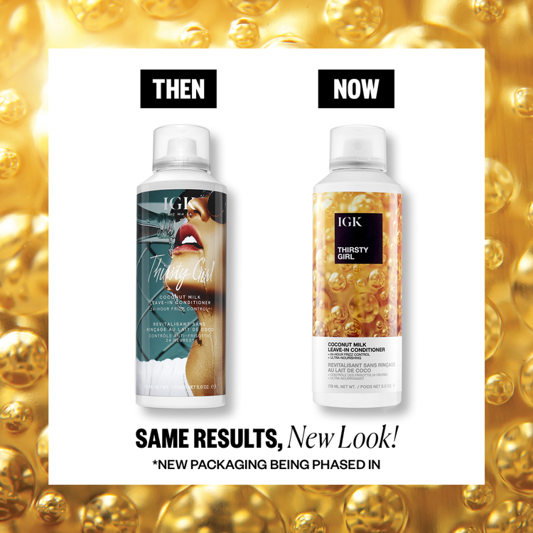 Thirsty Girl Coconut Milk Leave-In Conditioner Acondicionador combate el frizz