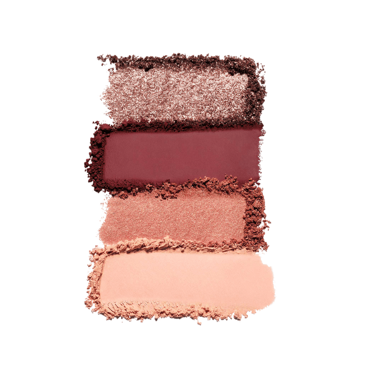 Pure Color Envy Luxe Eyeshadow - Cuarteto de sombras, acabados diferentes: mate,satinado y brillante