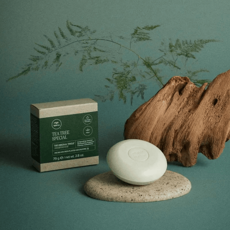 Tea Tree Special Shampoo Bar Shampoo en barra elimina impurezas
