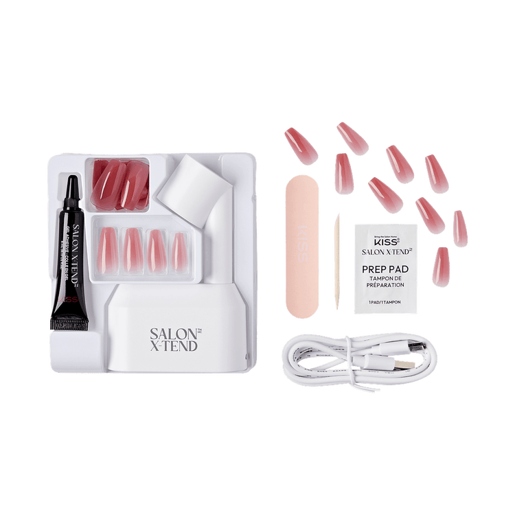 Salon X- Tend Uñas postizas hasta 14 días de duración