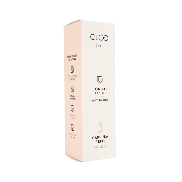 Tónico Refil tónico electrolitos para todo tipo de piel