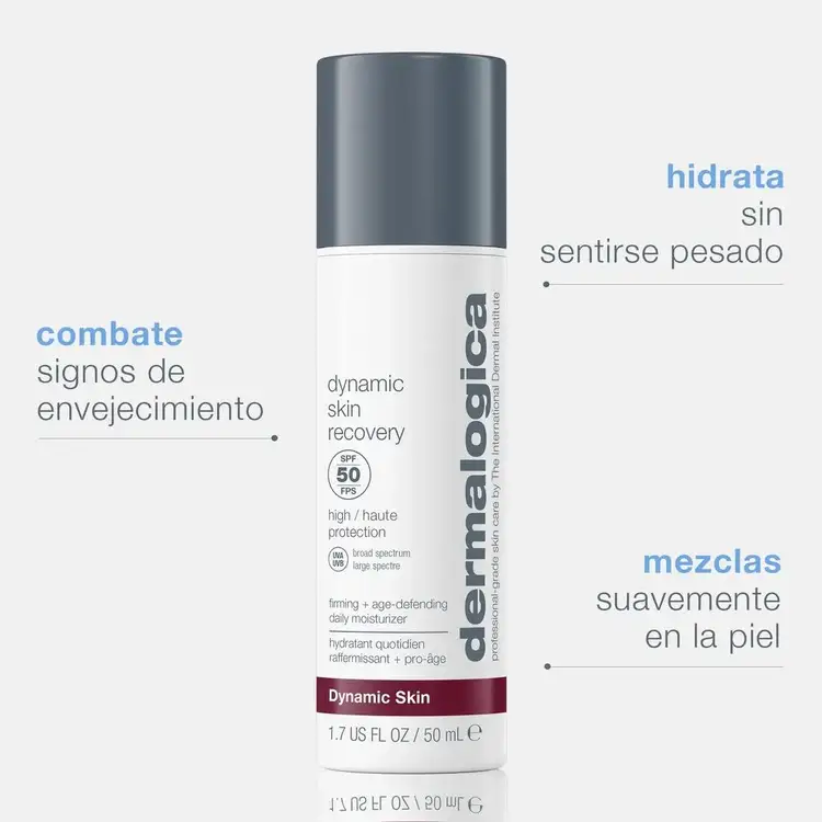 Dynamic Skin Recovery SPF 50 Moisturizer Protector solar firmeza e hidratación de la piel