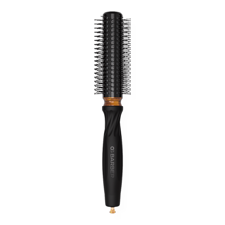 Barber Thermal Round - Cepillo para cabello, peinado profesional y preciso