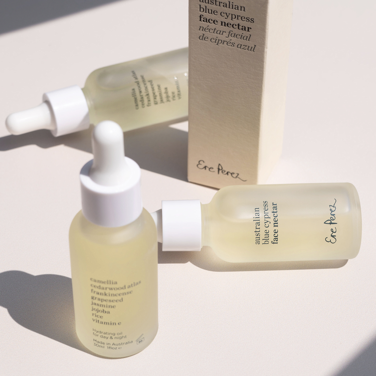 Néctar facial de ciprés azul australiano - Reduce signos de piel deshidratada