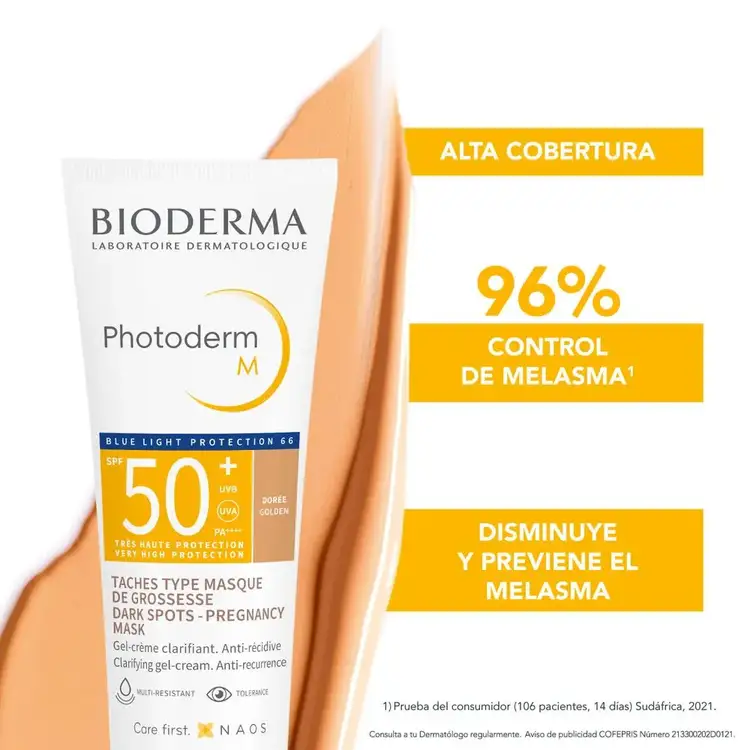 Photoderm M - Protector solar, unifica el tono con acabado mate