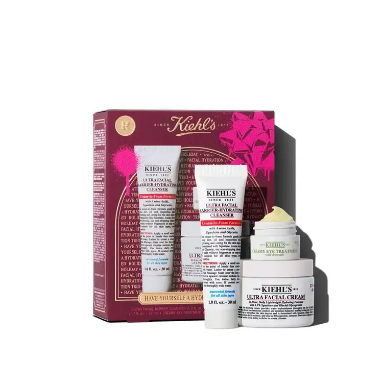 Hydration Unlimited - Limpiador facial + crema facial + contorno de ojos