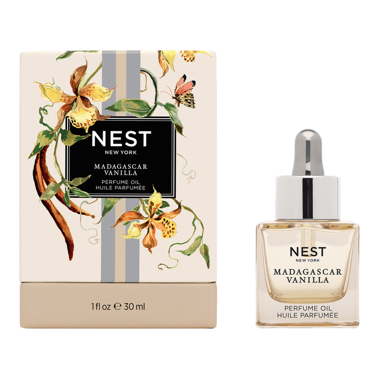 Madagascar Vanilla - Aceite de perfume, suavidad floral de la orquídea vainilla y un sutil toque de coco