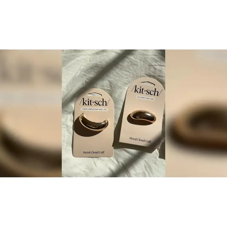 METAL Pulsera metálica dorada estiliza tu cabello