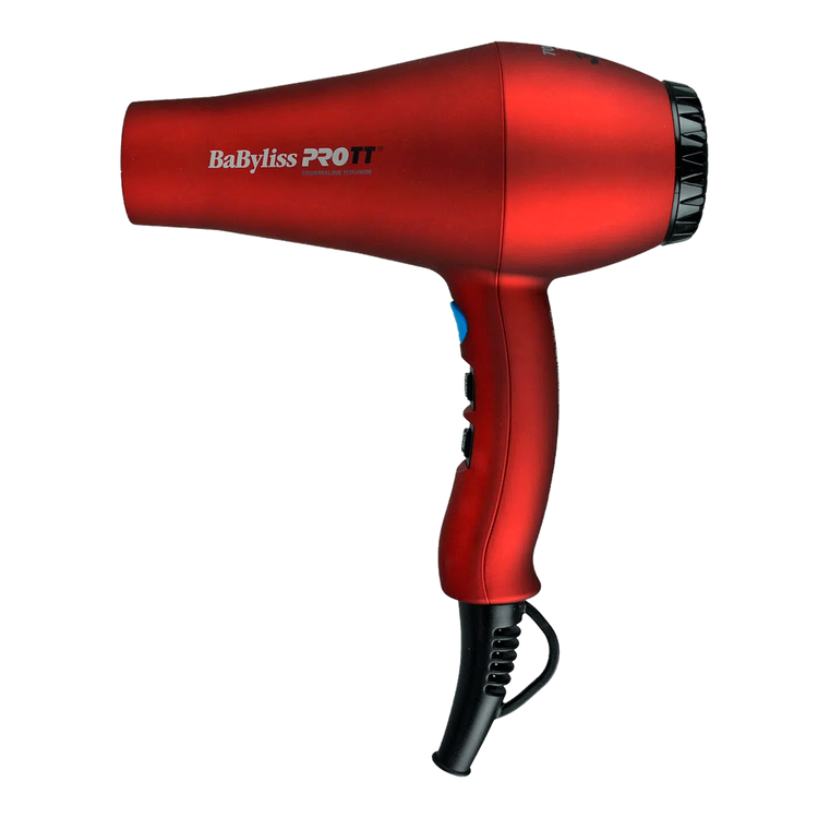 BaByliss PRO Titanium Turmalina - Secadora Profesional rojo