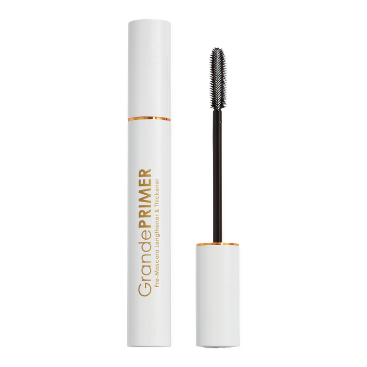 Grandeprimer Pre-Mascara Lengthener & Thickener Primer para pestañas aumenta la duración de la máscara.