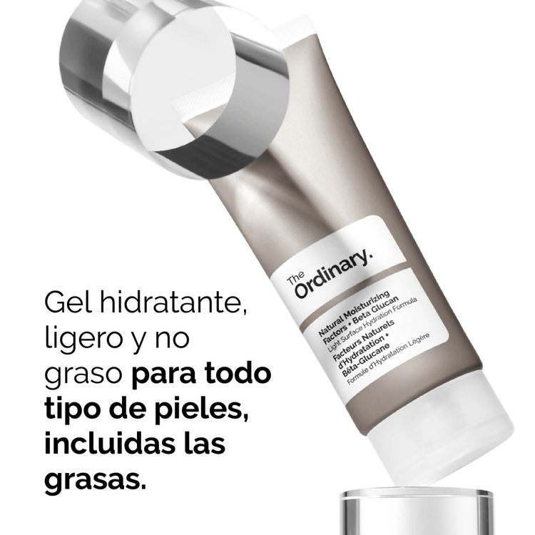 Natural Moisturizing Factors + Betaglucano - Gel hidratante, refuerza la barrera de la piel