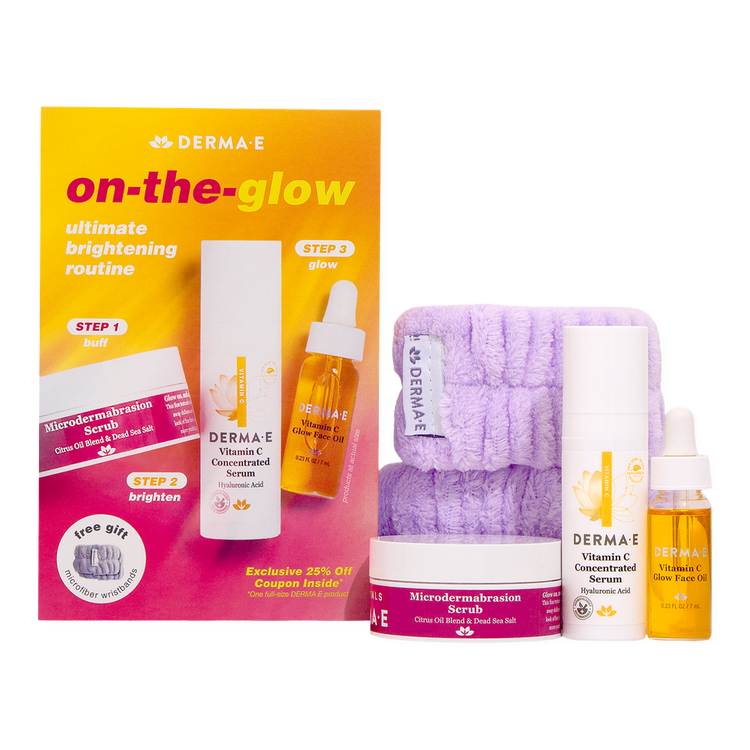 Discovery Kit On-The Glow, Set de minis, hidrata la piel