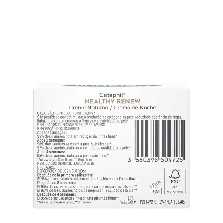 Healthy Renew Crema de noche disminuye líneas de expresión y arrugas finas