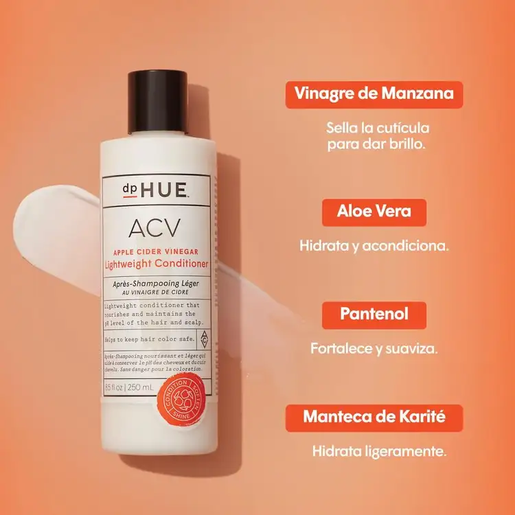 Apple Cider Vinegar Lightweight Conditioner Acondicionador protege el color del cabello