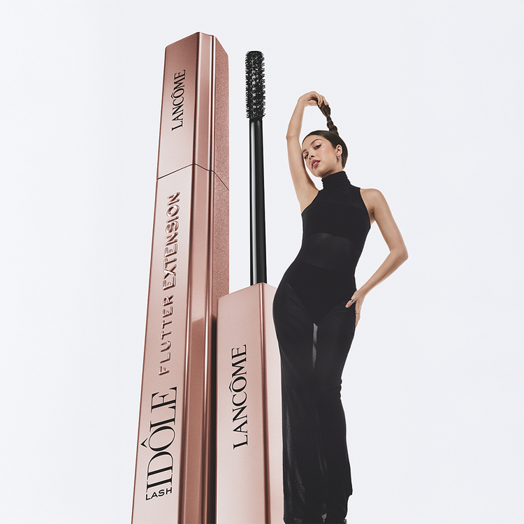 Lancôme Lash Idôle Flutter Extension - Set de regalo, máscara de pestañas + mini lip Idole Butterglow
