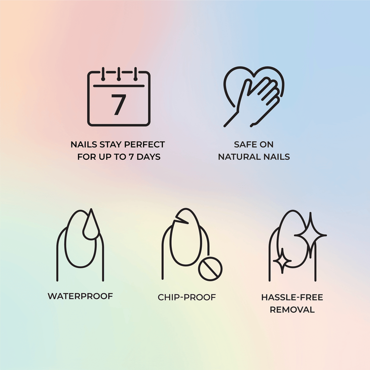 Voguish Fantasy - Uñas postizas, incluyen pegamento